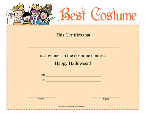 Halloween Awards Templates Pdf Download Fill And Print For Free