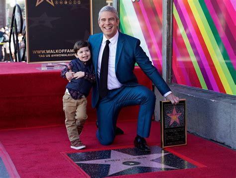 Walk of Fame Star for talk show host Andy Cohen unveiled