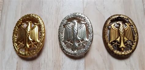 Bundeswehr Leistungsabzeichen Gold Silber Bronze Militaria Orden