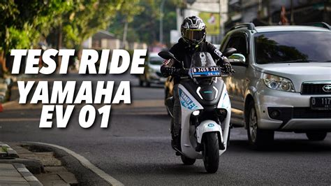 First Time Test Ride Motor Listrik Yamaha Ev E Nyobain Motor Ep