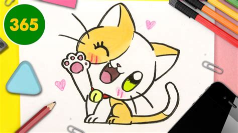 Como Desenhar Gato Kawaii Youtube