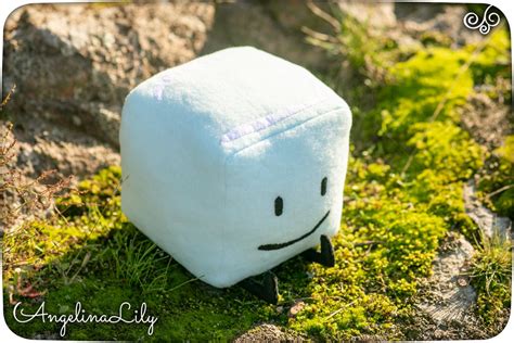 BFDI Ice Cube Handmade Plush Toy Icy Plush Battle for Dream - Etsy