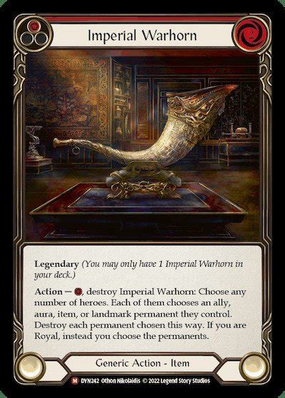 Imperial Warhorn (1) | Flesh and Blood FAB Cards