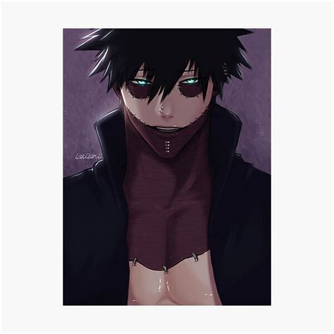 "Dabi Fanart" Photographic Print by kaiioni | Redbubble