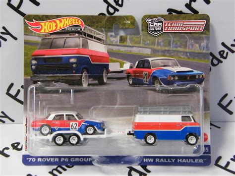 Team Transport 70 ROVER P6 GROUP HW RALLY HAULER Hot Wheels Aukro