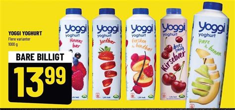 Yoggi Yoghurt Tilbud Hos L Vbjerg