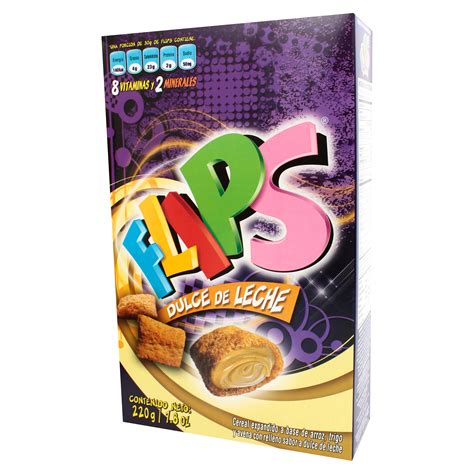 Estuche Dulce De Leche Flips 220gr