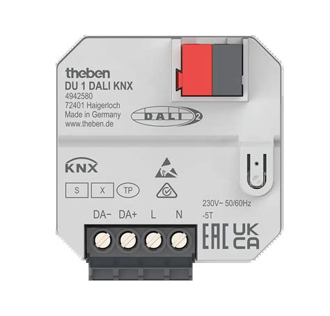 DU 1 DALI KNX Flush Mounted Actuators KNX Theben