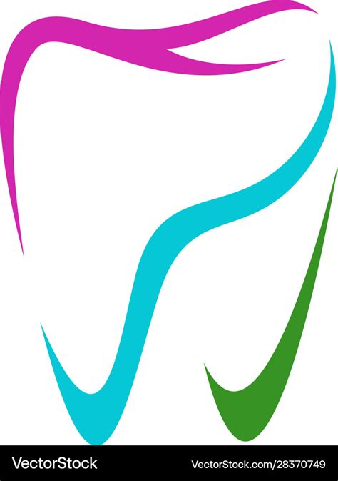 Dental Logo Design Template Creative Dentist Vector Image