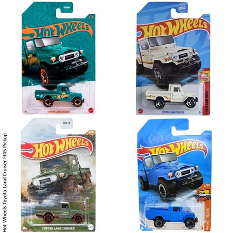 Jual Hot Wheels Toyota Land Cruiser FJ45 Pickup Shopee Indonesia