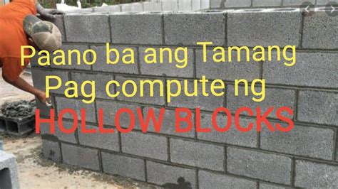 Paano Magcompute Estimate Ng Semento At Buhangin Para Sa Mortar Ng