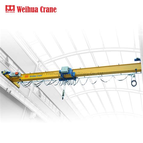 Weihua Single Girder Ton Overhead Crane Price China Ton Overhead