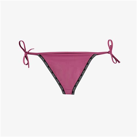 Calvin Klein String Side Tie Kad N Mor Bikini Alt Kadin Mayo Bikini