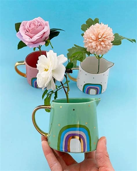 Carla Dinnage mini rainbow jugs of... - Marrickville Metro