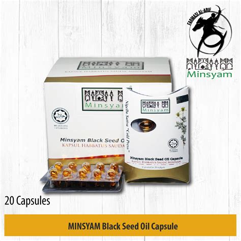 Minsyam Black Seed Oil Capsule 20 S