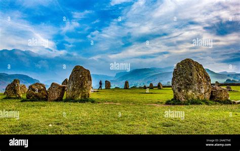 Castlerigg Stone Circle Standing Stones Hi Res Stock Photography And