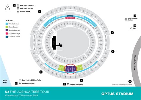 Seating At Optus Stadium Perth