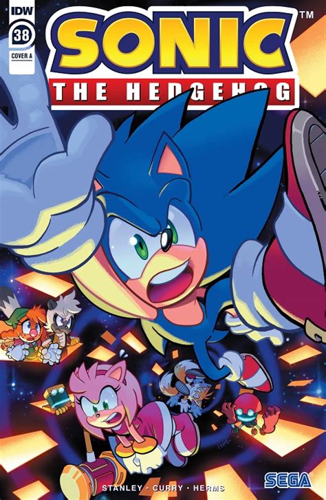 Super Comics Sonic The Hedgehog IDW 38 The Reviewers Unite