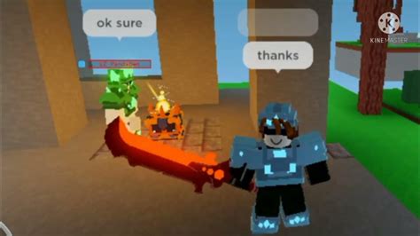 How The Rageblade Was Made Roblox Bedwars Skit Youtube