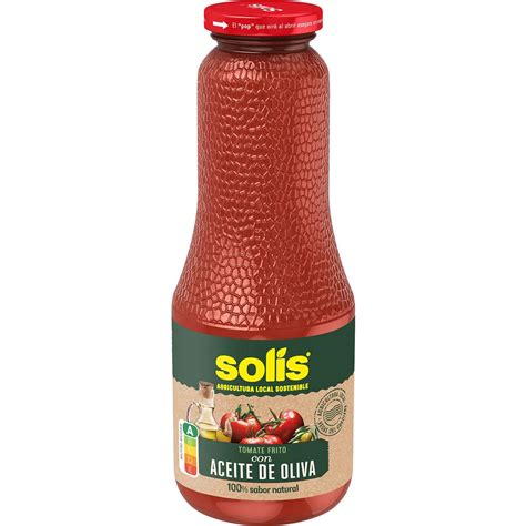 Tomate Frito Con Aceite De Oliva Frasco 725 G SOLIS Supermercado El