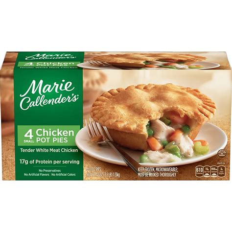 Marie Callenders White Meat Chicken Pot Pie Shop Meals And Sides At H E B