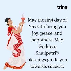 Navratri Day 1- Goddess, Colour, Date, Wishes and More