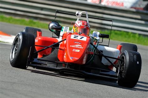 Formula Two Race Car In Monza Race Track Editorial Photography Image