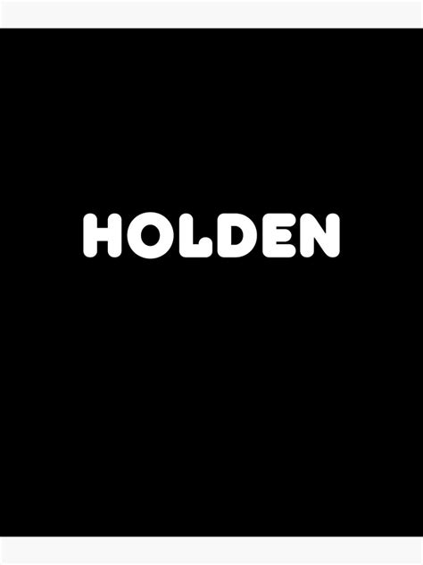 "Holden | custom name | Holden custo name | Holden name" Poster for ...