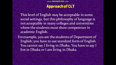 Clta Communicative Language Teaching Approach Clt Elt Youtube