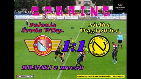 Polonia Roda Wlkp Vs Nielba W Growiec Sparing Bramki Z Meczu