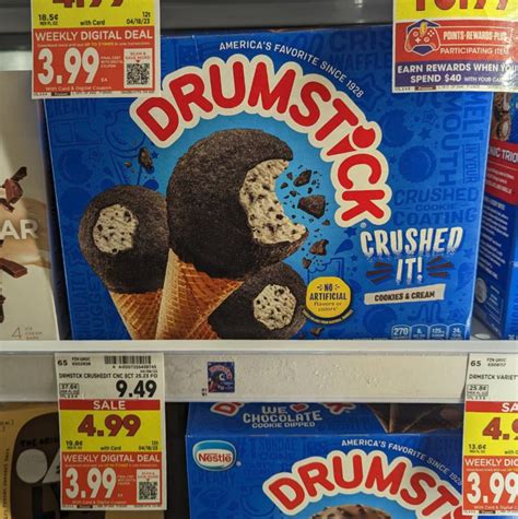 Pick Up Nestle Drumstick Cones Or Oreo Cones Count Boxes For Just