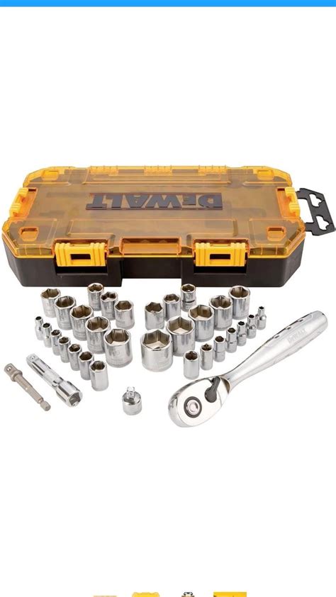 Dewalt Mechanics Tools Kit And Socket Set Artofit