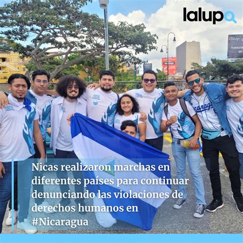 La Lupa on Twitter Fotografías Nicaragüenses realizaron marchas