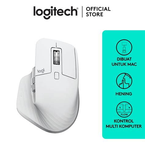 Jual Logitech Mx Master 3s Performance Mouse Wireless Bluetooth Quiet