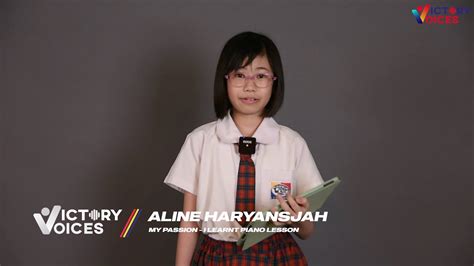 SVP - Victory Voices - Aline - "My Passion - I Learnt Piano Lesson ...