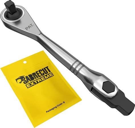 1 X SabreCut MRSC08 Dual Drive Flex Smallest Mini Micro Ratchet 6 3mm