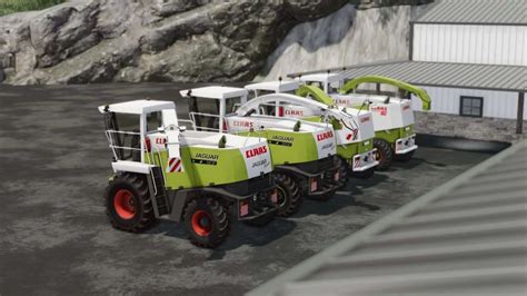 Claas Jaguar 800 Pack V1 0 1 0 LS22 Mod LS25 Mods