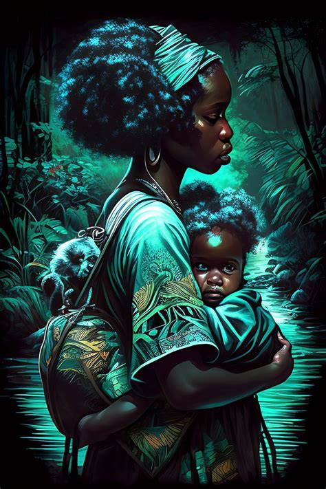 Африканская девушка / Африка Арт | African portraits art, Black love ...