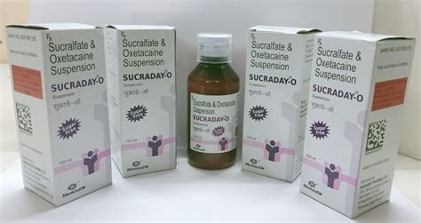 Sucralfate And Oxetacaine Sucraday O Syrup 100 Ml MANKIND PHARMA LTD