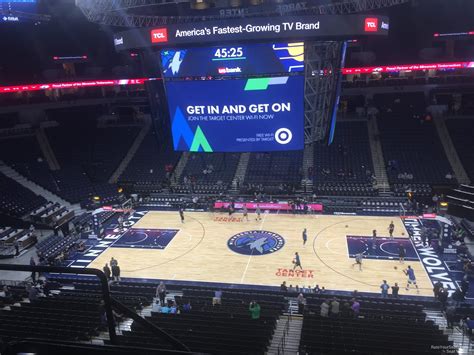 Section 210 At Target Center Minnesota Timberwolves