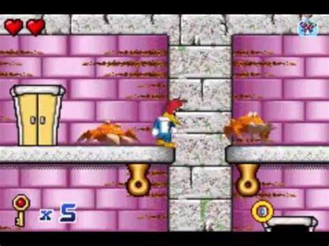 All GBA Games Woody Woodpecker In Crazy Castle 5 Part 20 YouTube