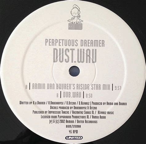 DUST.WAV - PERPETUOUS DREAMER (12") - Reefer Records
