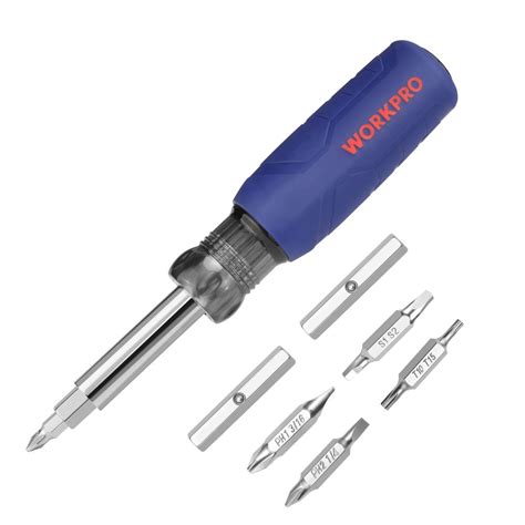 24 In 1 Precision Screwdriver Red WORKPRO Tools