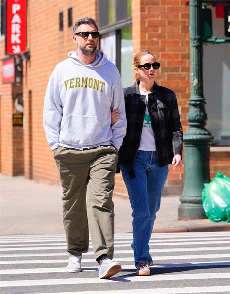 Jennifer Lawrence and husband Cooke Maroney go for a stroll and more