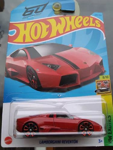 Carro Colección Hot Wheels Lamborghini Reventón 60th Mattel Cuotas sin interés