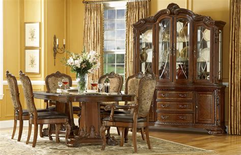 Art Furniture Old World Medium Cherry China Cabinet In 2020 Formal