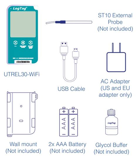 Logtag Utrel Wifi Temperature Data Logger User Guide