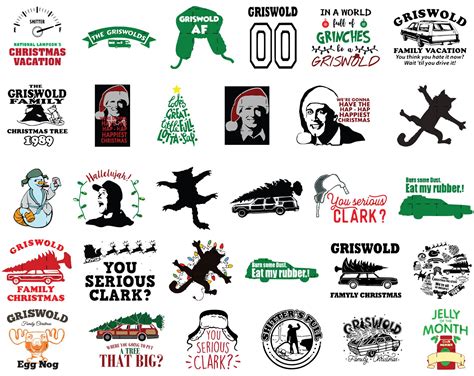 60 Christmas Vacation Svg Bundle Christmas Vacation Etsy