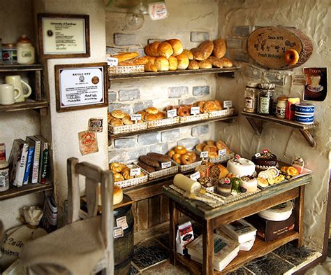 The Bakery -Vintage Country small bread shop- Miniature :: Behance