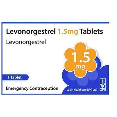 Emergency The Morning After Pill Mg Tablet Caplet Pharmacy